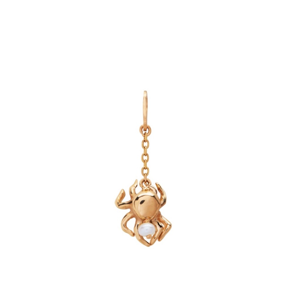 Catbird gentle spider charm
